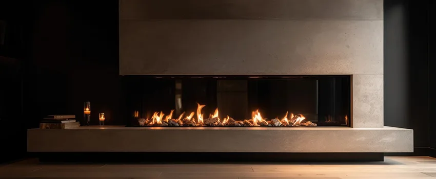 Gas Fireplace Ember Bed Design Services in East Chicago, Indiana
