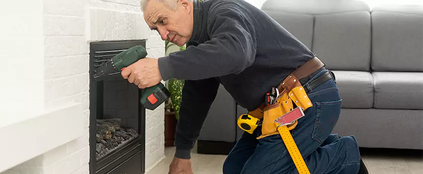 New Indoor Fireplace Installation in East Chicago, Indiana