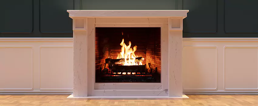 Open Flame Wood-Burning Fireplace Installation Services in East Chicago, Indiana