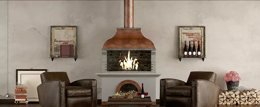 Thelin Hearth Products Providence Pellet Insert Fireplace Installation in East Chicago, IN